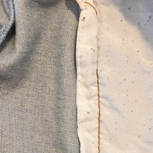 Ashley-Vintage Charm Very Distressed Blue Denim Jean Jacket Women's Size 1X NEW - Picture 9 of 9